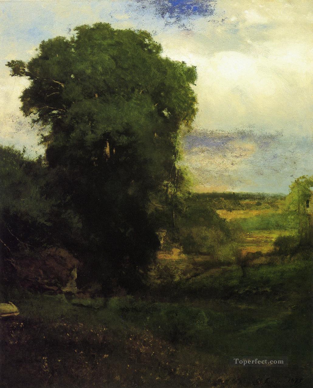 Midsummer landscape Tonalist George Inness Oil Paintings